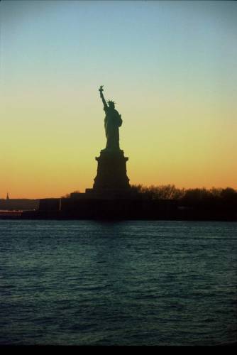 Ny03-21 sullo Staten Island ferry